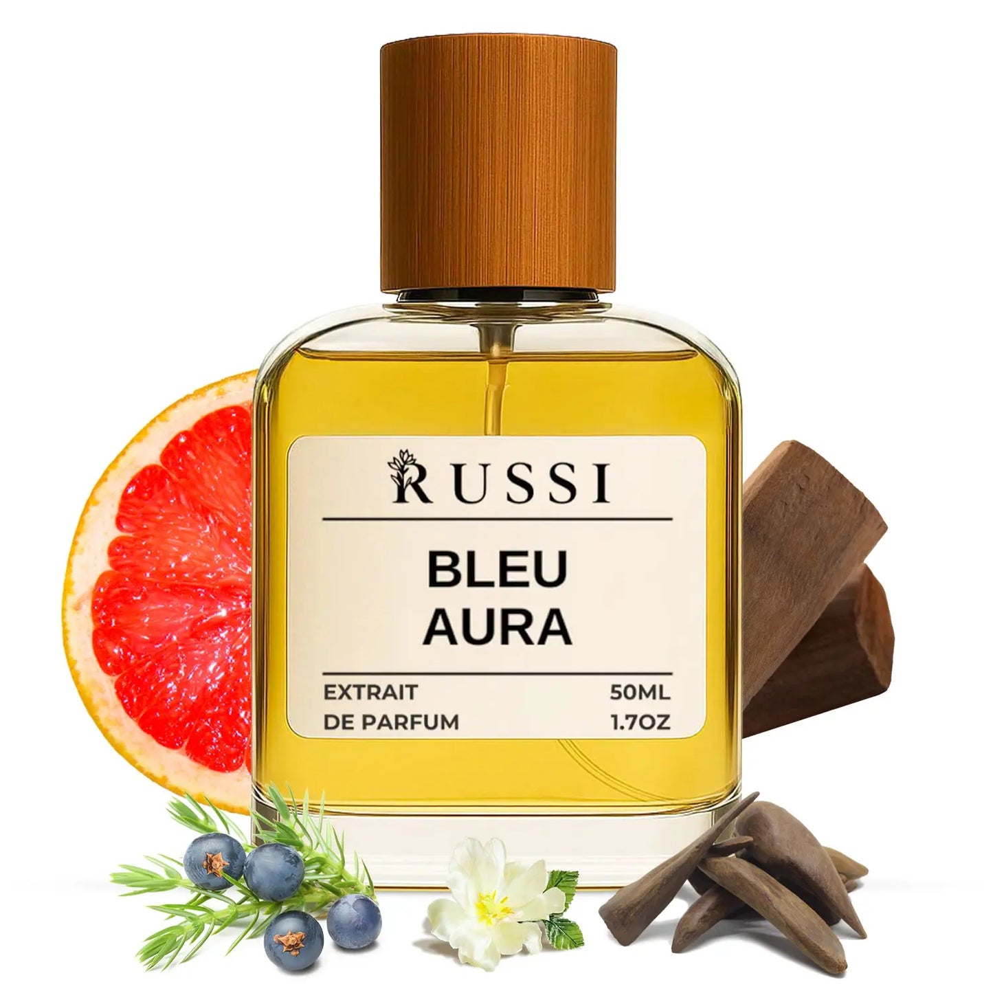 BLEU AURA CITRUSAI · IMBIERAS · KEDRAS