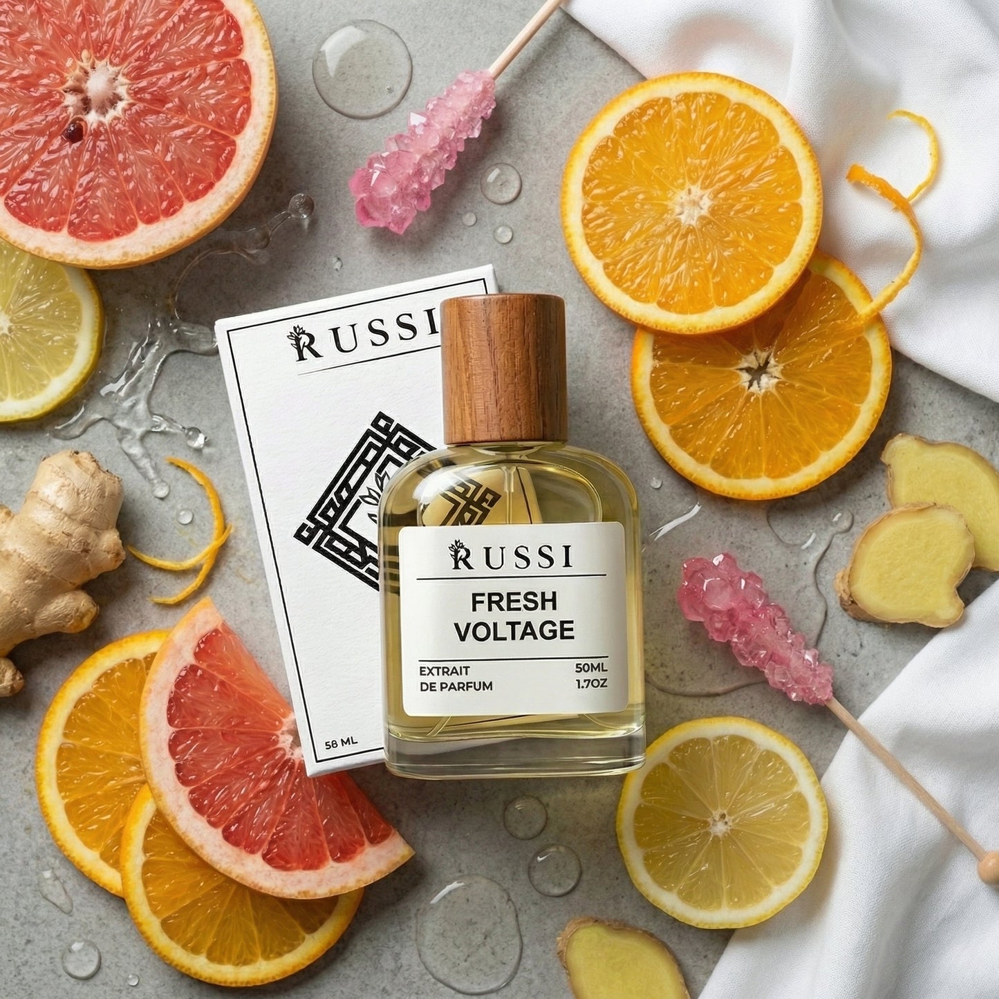 FRESH VOLTAGE CITRUSAI · IMBIERAS · AMBRA