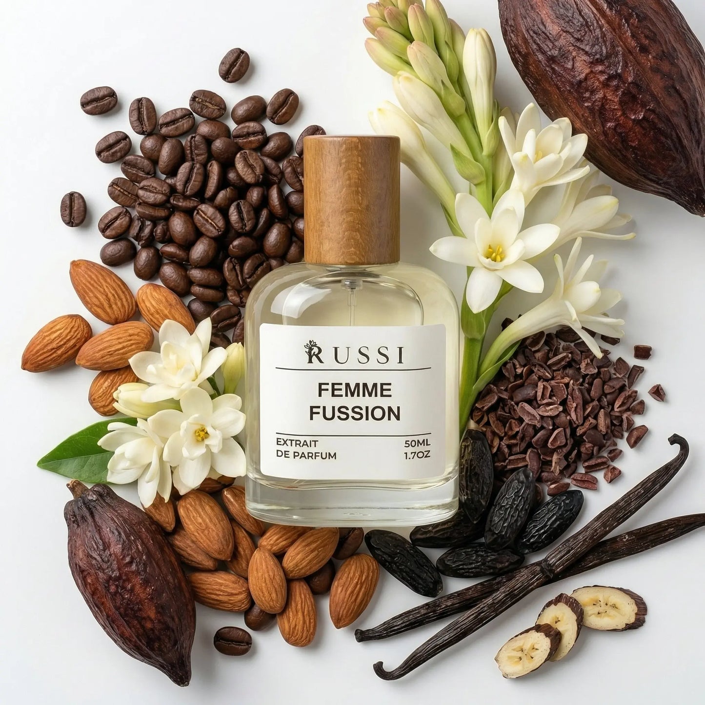 FEMME FUSSION KAVA · TONKA PUPELĖS · JAZMINAI