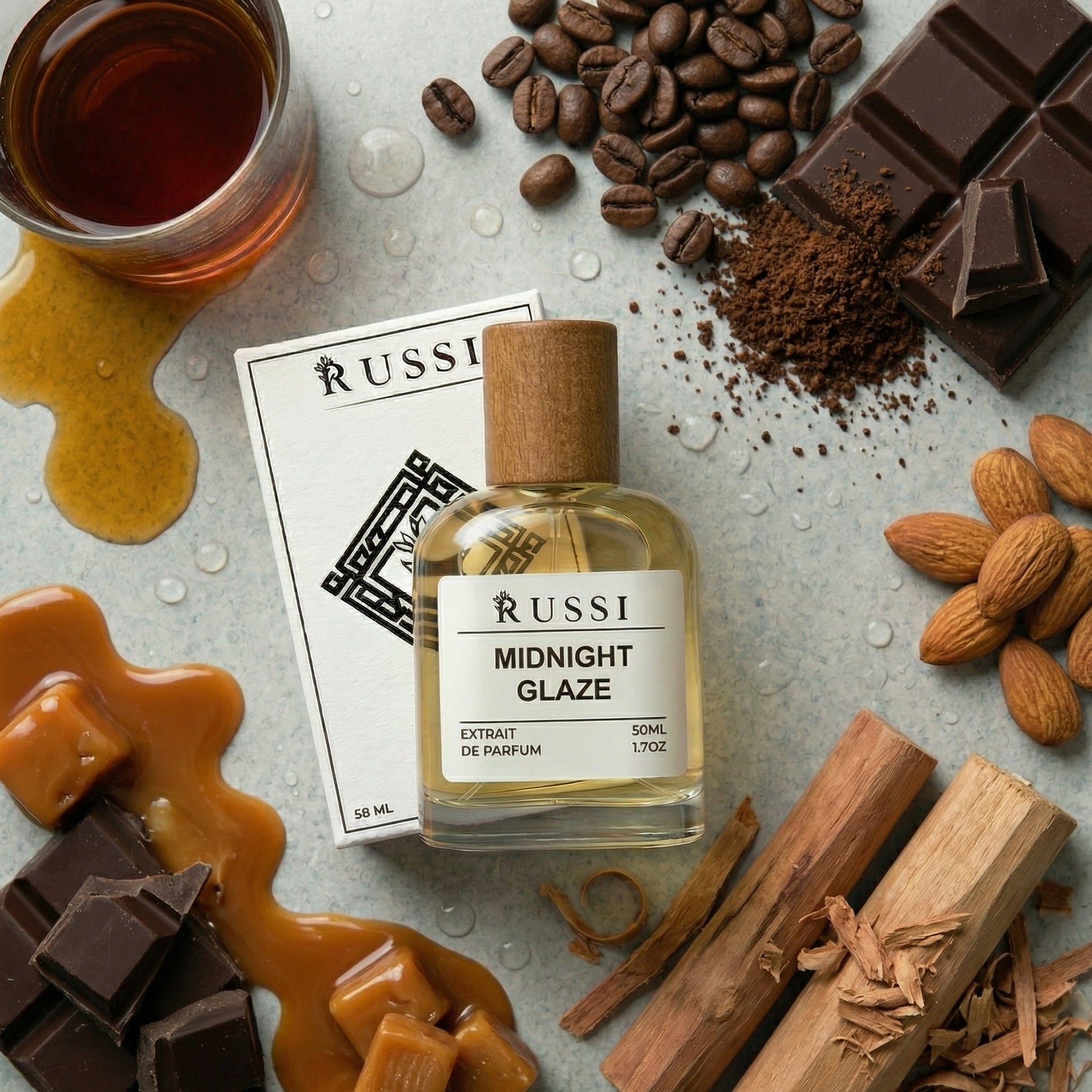 MIDNIGHT GLAZE ROMAS · KAVA · ŠOKOLADAS