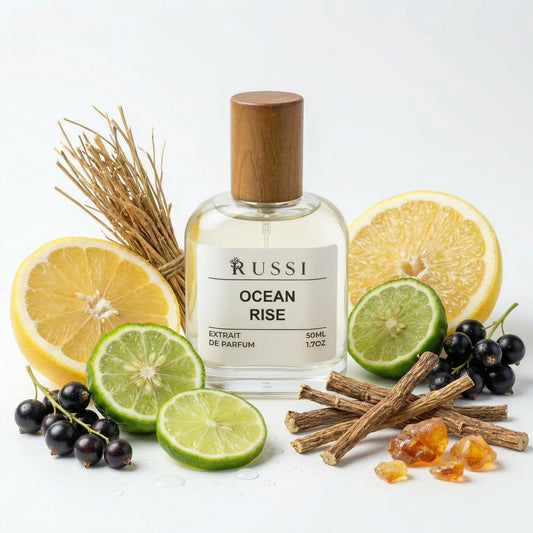 OCEAN RISE CITRUSAI · LAVANDA · VETIVERIJA