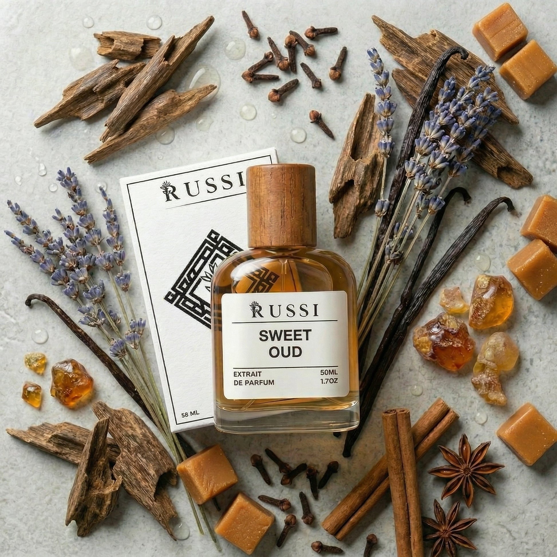 SWEET OUD OUDAS · VANILĖ · LEVANDA