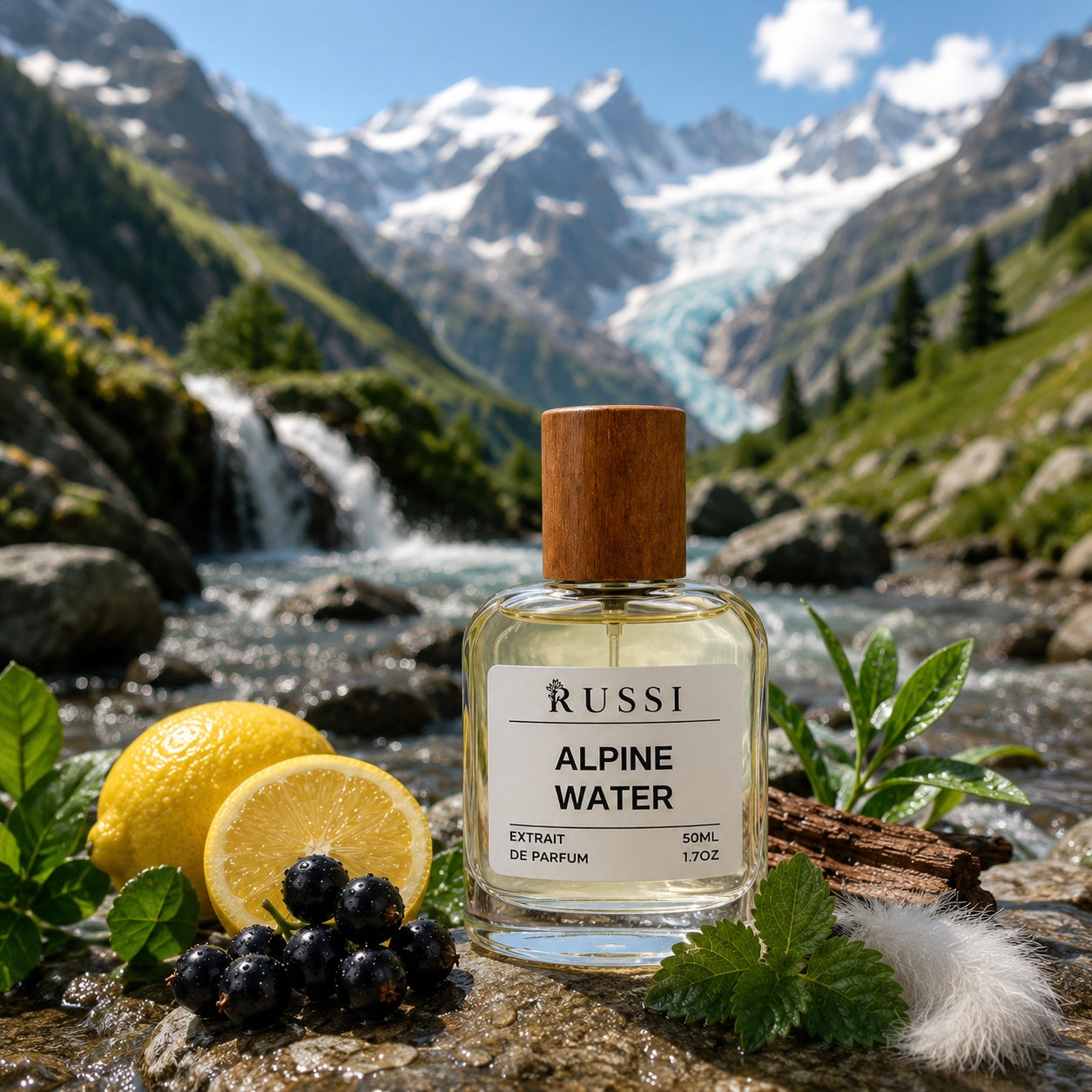 ALPINE WATER perfume in the Alps