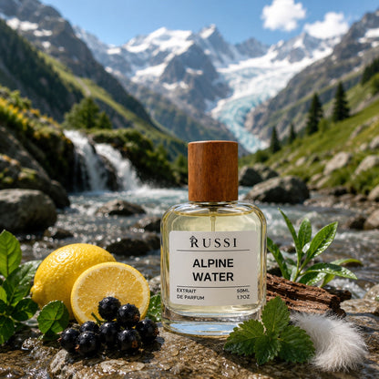 ALPINE WATER perfume in the Alps